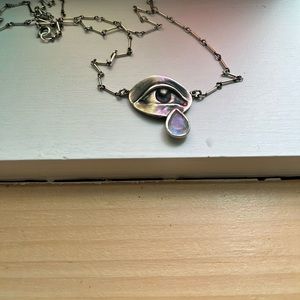 Bloodmilk Mourning Eye with Moonstone
